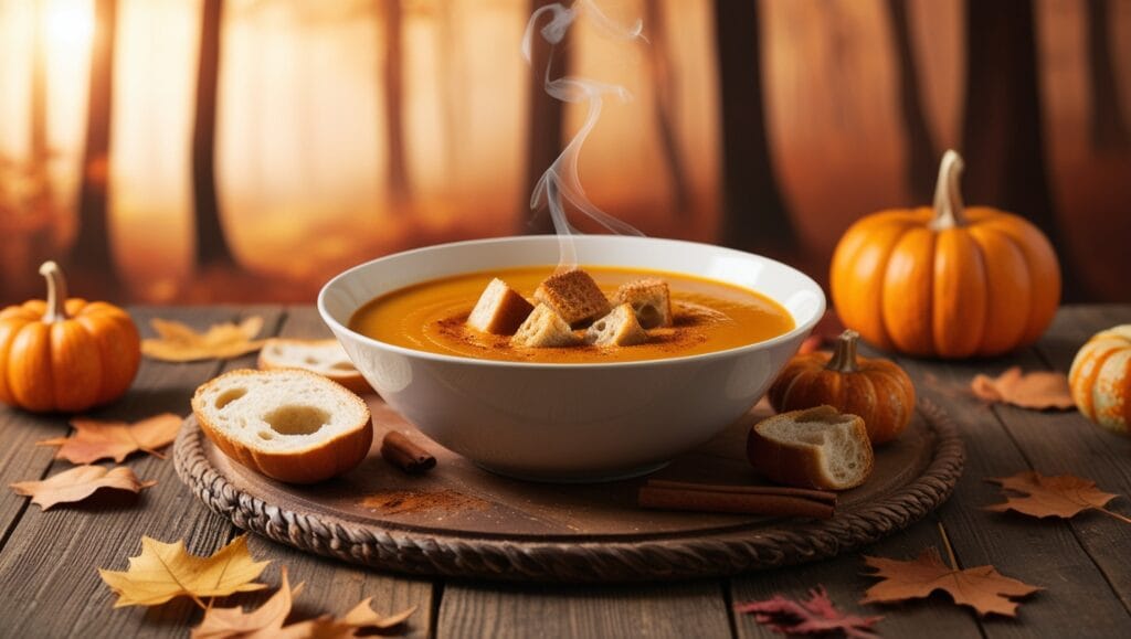 Recette Automne: Soupe de Courge Épicée