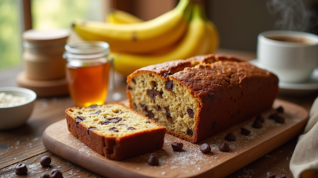 recette banana bread moelleux