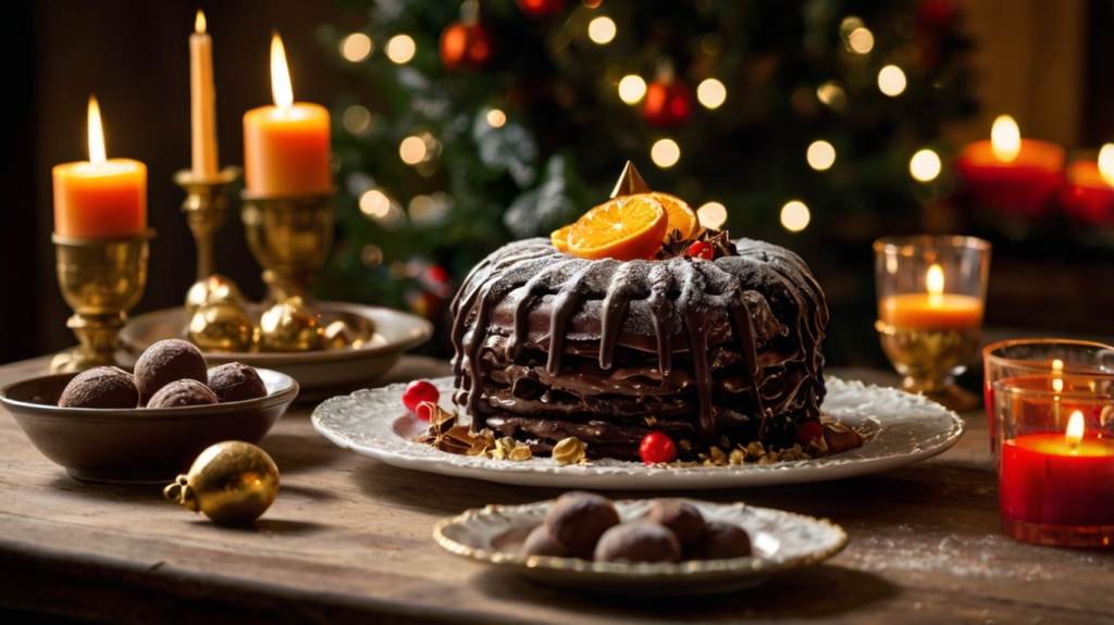 dessert noel