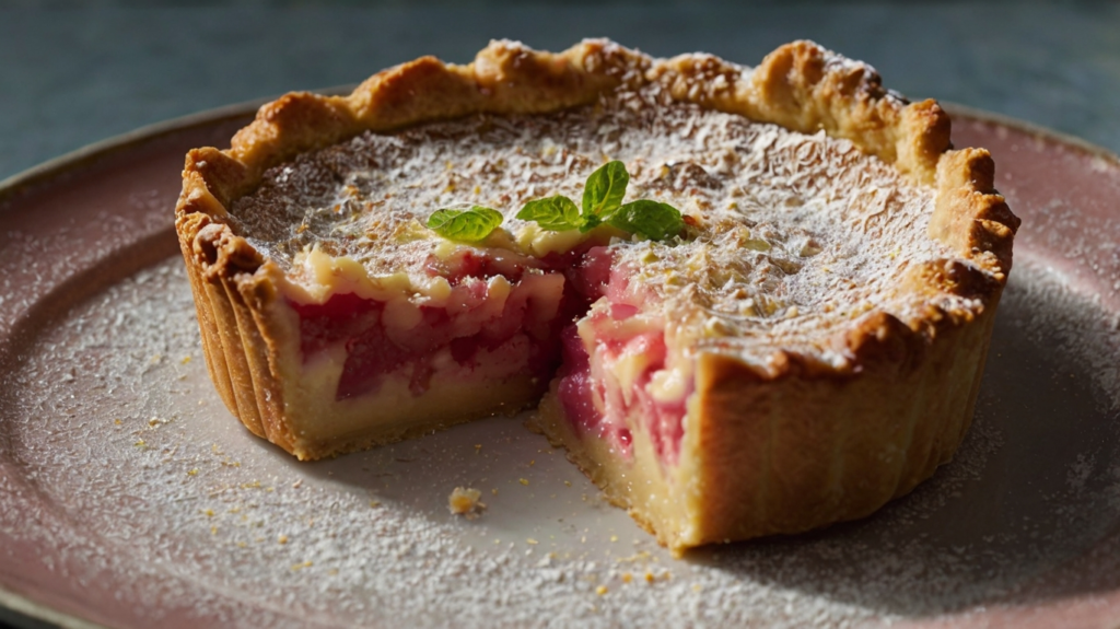 tarte rhubarbe