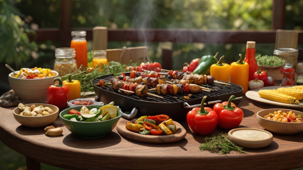 barbecue vegetarien