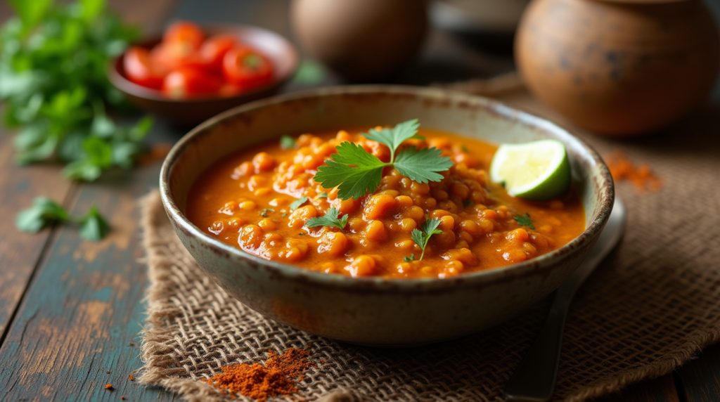 dahl lentilles corail